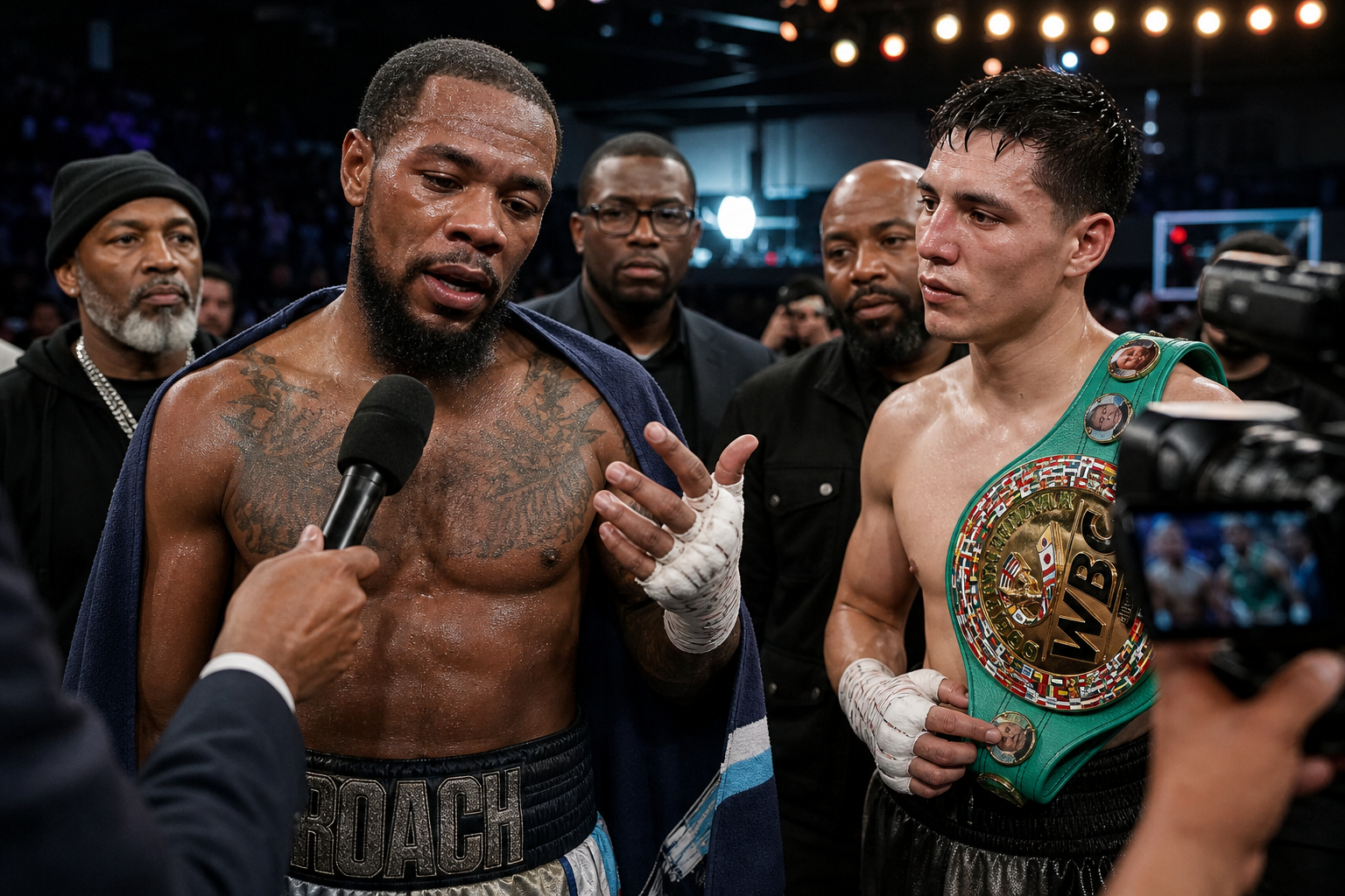 Foto jurnalistik untuk berita Lamont Roach Jr Gagal Rebut Gelar Juara WBC, Akui William Zepeda Lebih Unggul