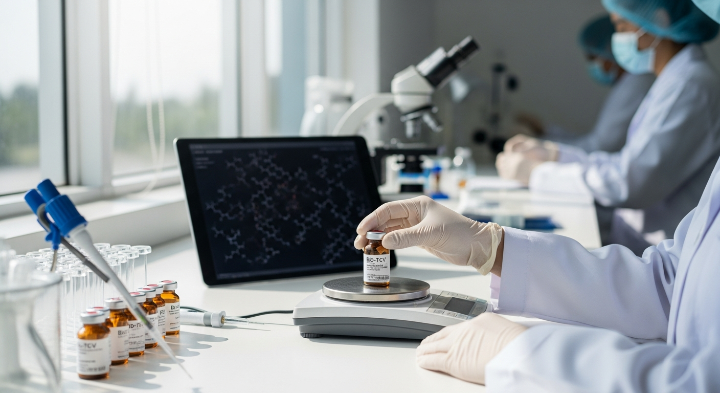 Foto jurnalistik untuk berita Bio Farma Luncurkan Bio-TCV, Vaksin Tifoid Konjugat untuk Perkuat Kedaulatan Vaksin Nasional