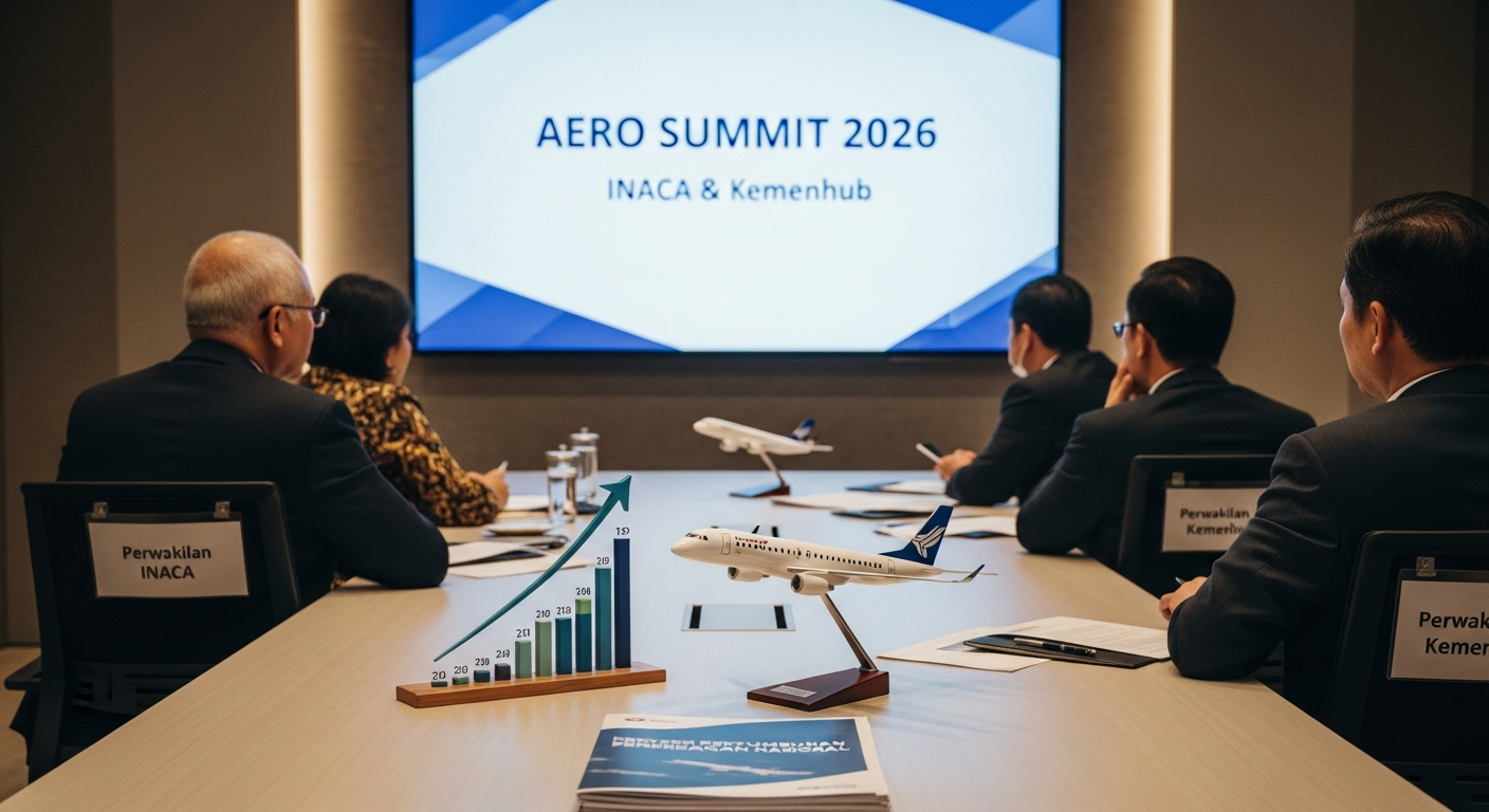 Foto jurnalistik untuk berita INACA dan Kemenhub Gelar Aero Summit 2026 untuk Perkuat Ekosistem Penerbangan Nasional