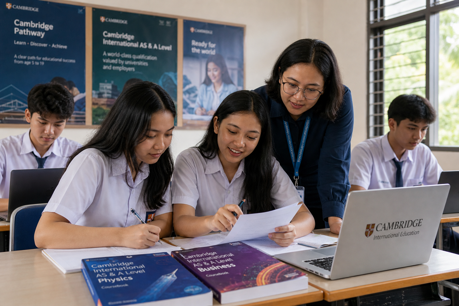 Foto jurnalistik untuk berita Pendaftar Ujian Cambridge International AS & A Level Meningkat di Asia Tenggara