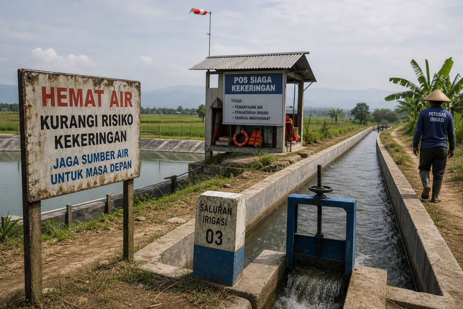 Foto jurnalistik untuk berita Ketum PIRA: Embung hingga Irigasi Jadi Upaya Antisipasi Kekeringan