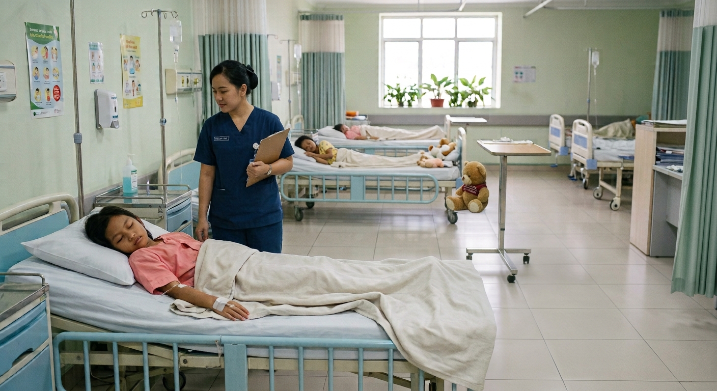 Foto editorial untuk berita Haruskah Anak Dibangunkan Saat Tidur untuk Minum Obat? Ini Penjelasannya