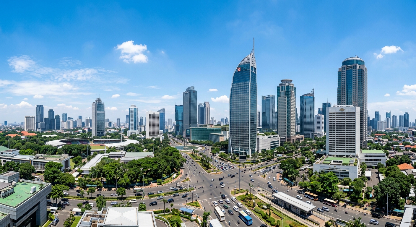 Foto editorial untuk berita BMKG Prakirakan Sebagian Besar Jakarta Cerah pada Jumat Pagi