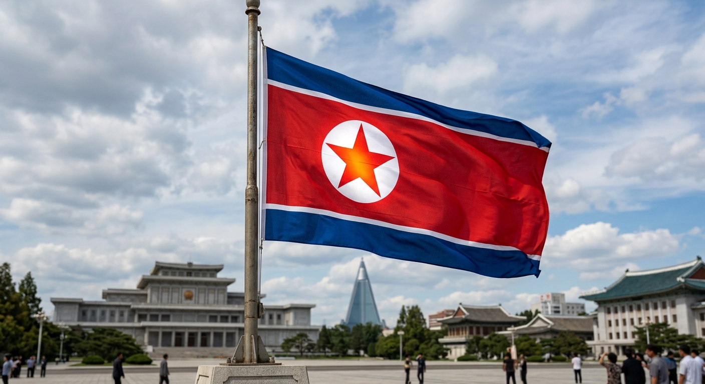 Foto editorial untuk berita Korea Utara Tegaskan Status Nuklir Tidak Dapat Diganggu Gugat