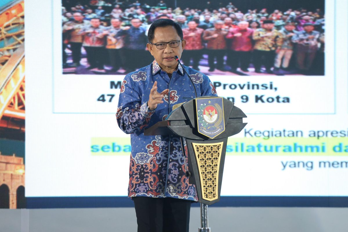 Foto editorial untuk berita Mendagri Dorong Pemda dan Forkopimda Optimalkan Gerakan Indonesia ASRI