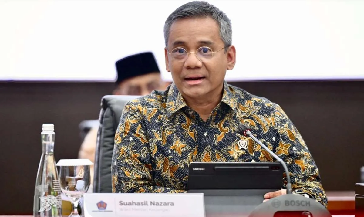Foto editorial untuk berita Menkeu Suahasil Nazara Catat Realisasi PNBP Tumbuh 41,7 Persen