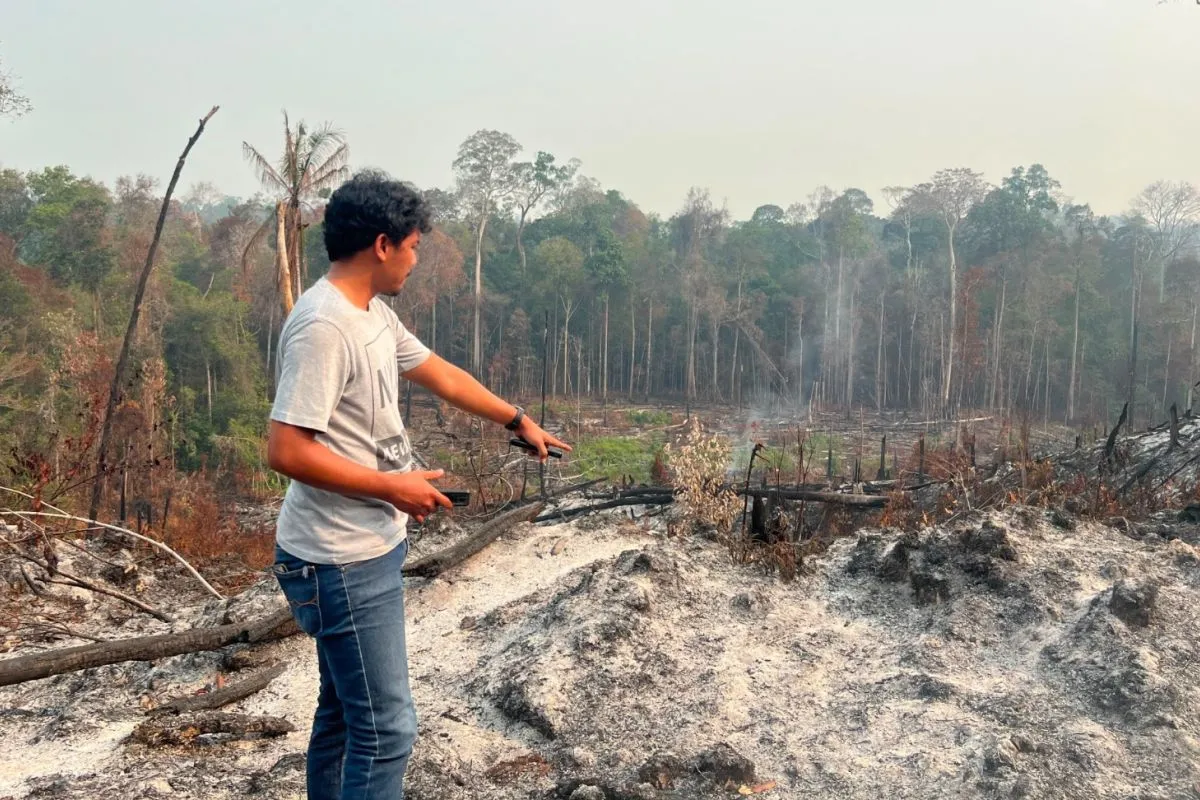 Foto editorial untuk berita Polda Kaltara Selidiki Dugaan Tindak Pidana Kebakaran Hutan dan Lahan di Bulungan