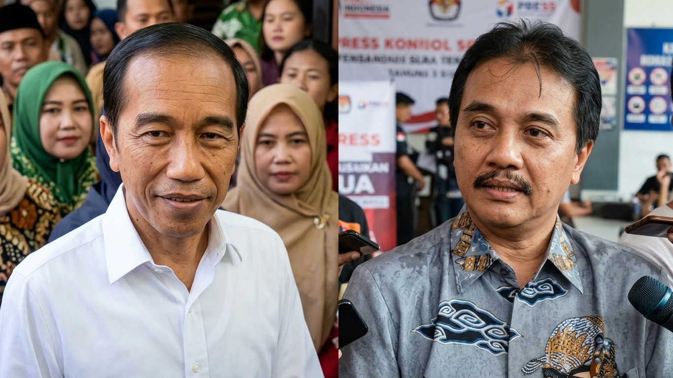 Foto editorial untuk berita Roy Suryo Segera Disidang, Jokowi Siap Jadi Saksi dan Tunjukkan Ijazah