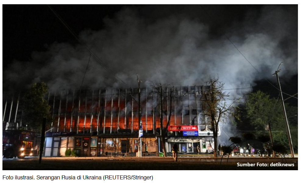 Foto editorial untuk berita Serangan Drone Rusia Tewaskan Tiga Orang di Kota Dnipro Ukraina