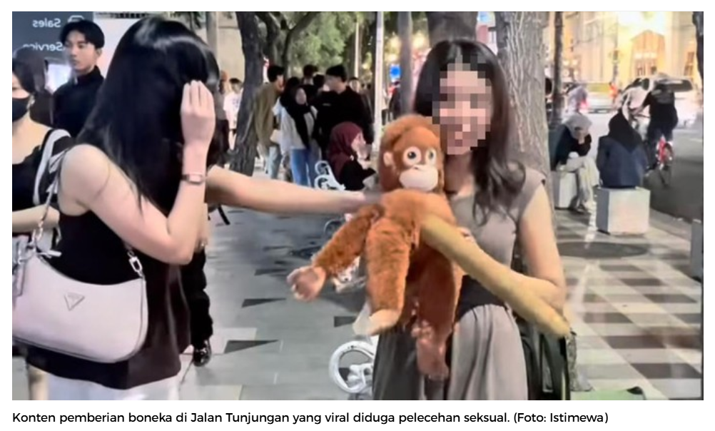 Foto editorial untuk berita Polrestabes Surabaya Selidiki Dugaan Pelecehan Seksual Berkedok Konten Video Boneka