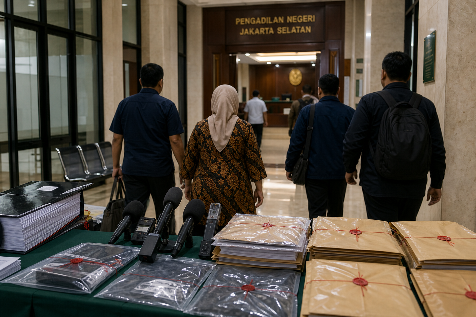Foto jurnalistik untuk berita Ketua Tim Pemeriksa BPK Sumsel Ajukan Praperadilan Gugat Penetapan Tersangka KPK