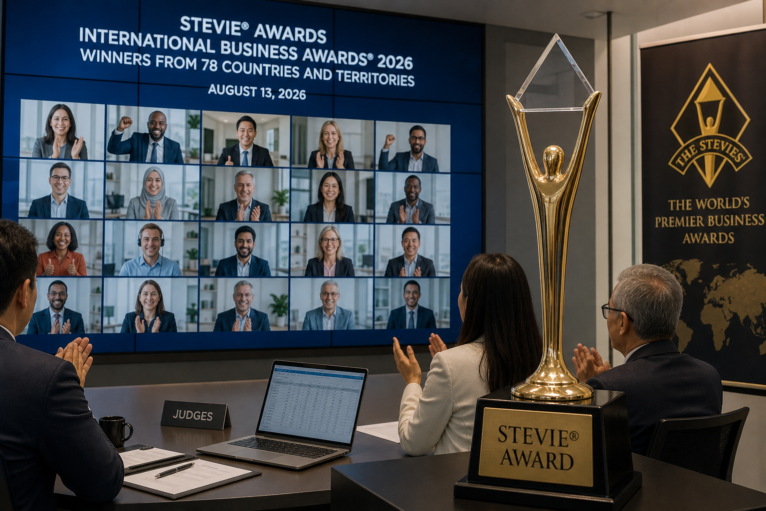 Foto jurnalistik untuk berita Stevie Awards Umumkan Pemenang International Business Awards 2026 dari 78 Negara